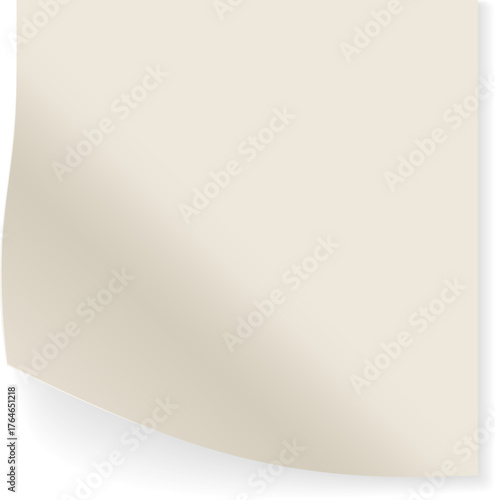 Paper Curled Corner