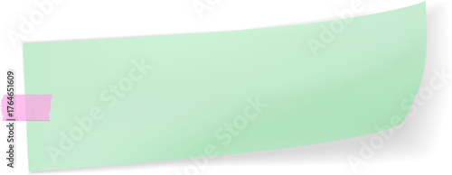 Taped Paper Peeling Corner