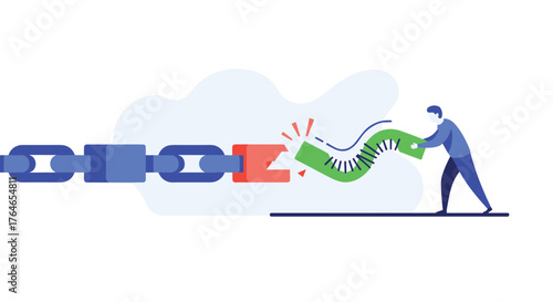 Broken Chain Link Repair Strategy For Business Growth and Improvement