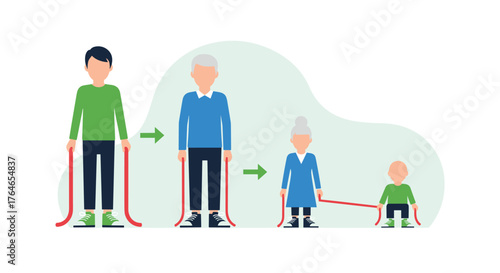 Tracking Physical Fitness Progress Through Different Age Groups Using Resistance Bands