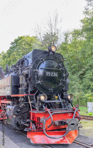 Harzer Schmalspurbahn in Quedlinburg, Deutschland