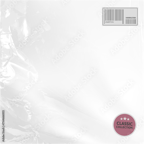 Plastic with Barcode and Sticker