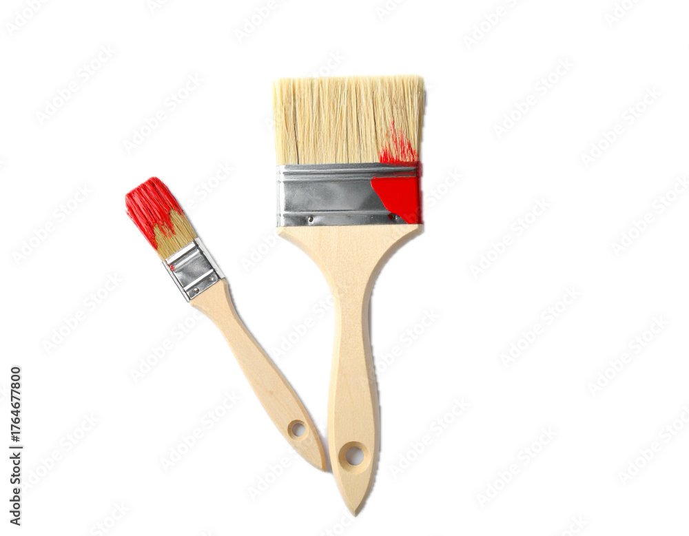 custom made wallpaper toronto digitalnew paint brush on white background