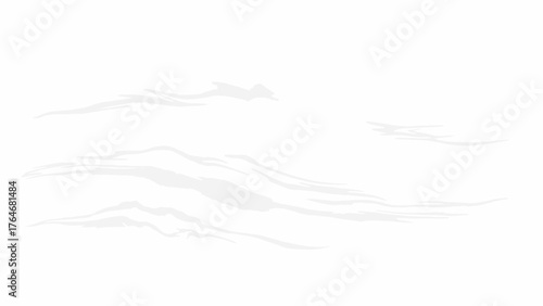 Abstract wispy light gray brushstrokes against a white background