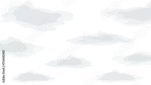 Clouds Against White Background