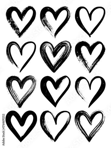 collection of hart vector