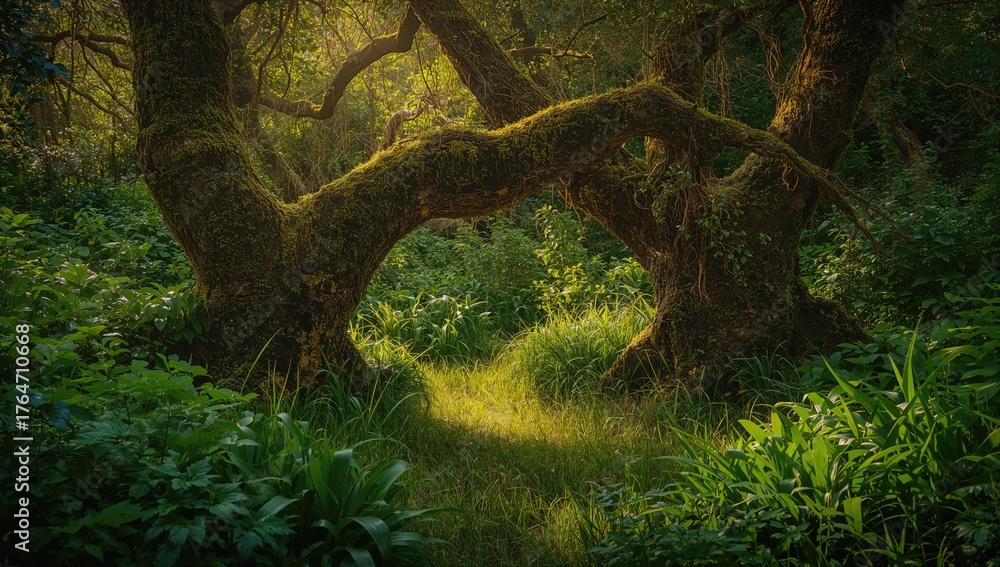 Fototapeta premium An alternative perspective of moss