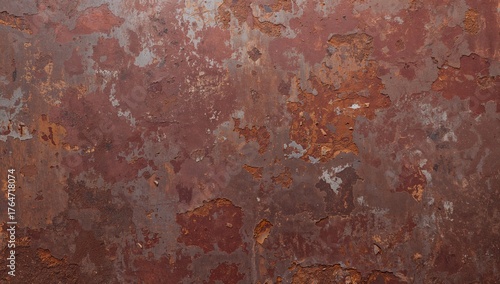 Aged oxidized iron surface texture