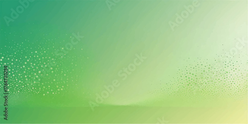 Bright green abstract background design with bubble pattern, perfect for a spring wallpaper or nature illustration backdrop