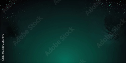 Abstract blue texture background with green screen animation concept or blank dark vintage paper design