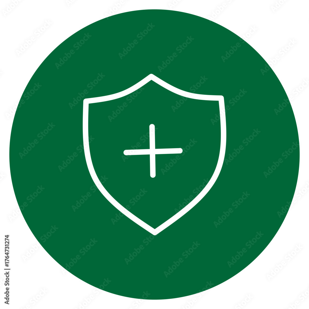 Fototapeta premium Ederly Care Icon Hand Drawn