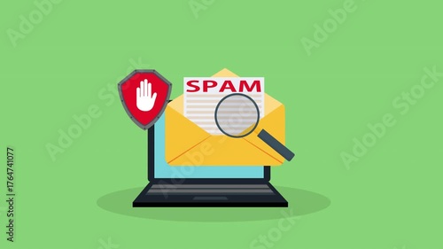 Digital spam alert 
