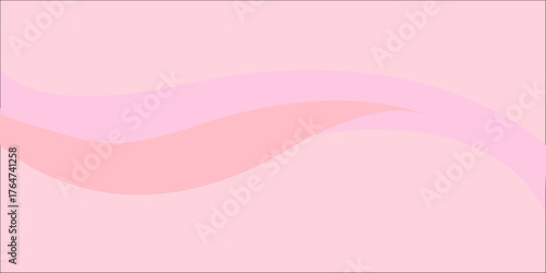 Pink floral vector illustration background with heart shape design for romance and wedding card frame