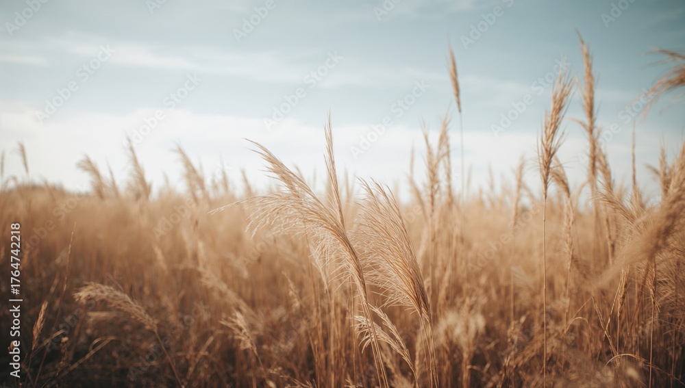 Fototapeta premium Dry Grass Texture Background