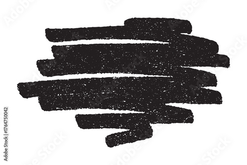 Brush paint stroke texture swatch Hand painted background Ink scribble dab clipart Paint smudge for tags and stamps design