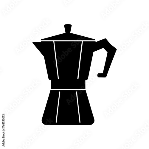 Brewing rich flavor with an iconic moka pot, enjoy a perfect espresso experience at home, a timeless coffee tradition