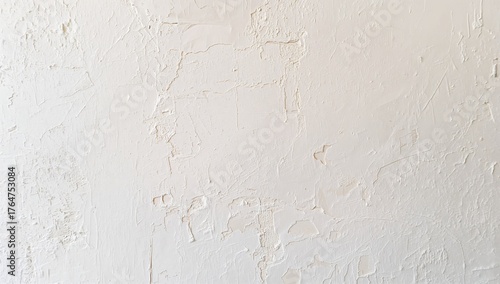 White wall plaster texture suitable for various backgrounds