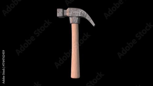 Realistic Hammer 3D Rendering