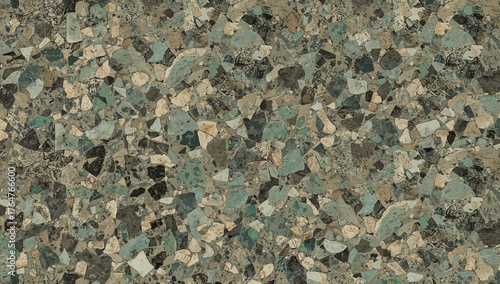 Terrazzo flooring made from...