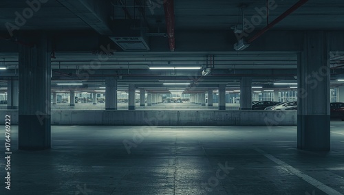 Interior view of a vacant i...
