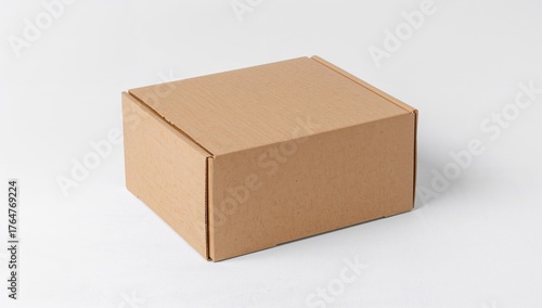Closed small square cardboa...