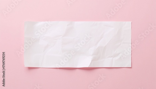 Pink backdrop with blank cr...