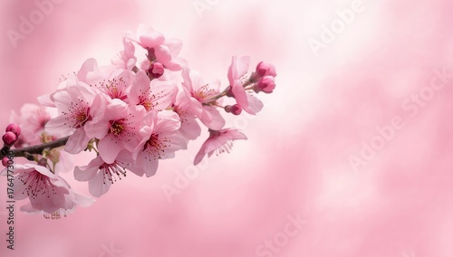 Delicate springtime backdro...