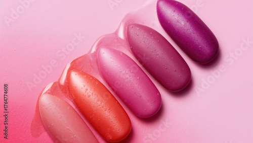 Sample swatch of matte nail...
