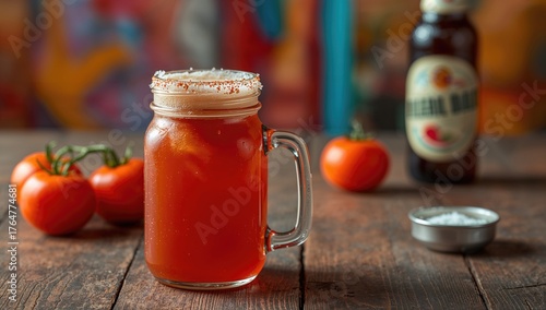 A beverage combining beer, ...