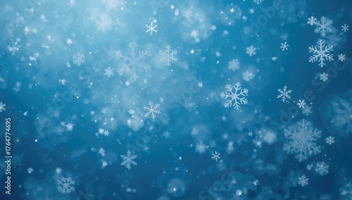 Icy White Texture Over a De...