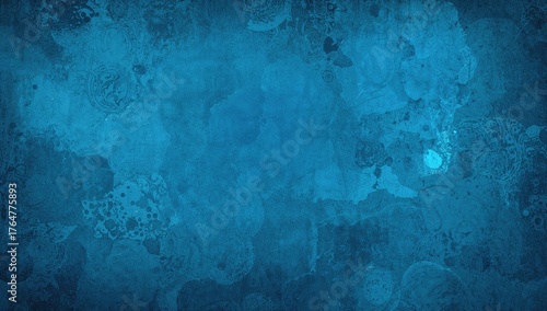 Blue textured effect with s...