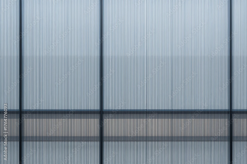 custom made wallpaper toronto digitalAbstract interior design featuring polycarbonate and iron bars from eye perspective