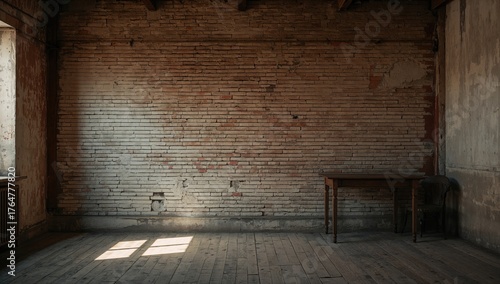 Old-fashioned room with a w...
