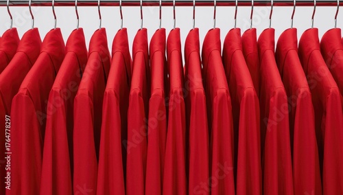Scarlet Tops Suspended on C...