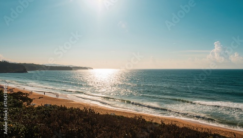 Stunning seaside view with ...