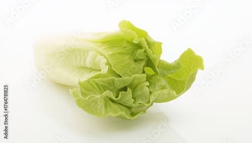 Green butter lettuce displa...
