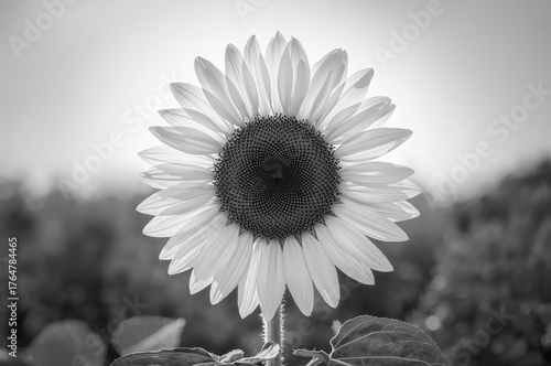 Sunflower Blossom Close-Up