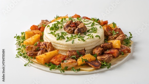 Classic savory kish with ch...
