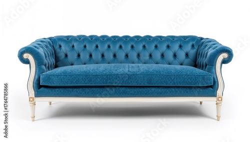 Traditional sofa featuring ...