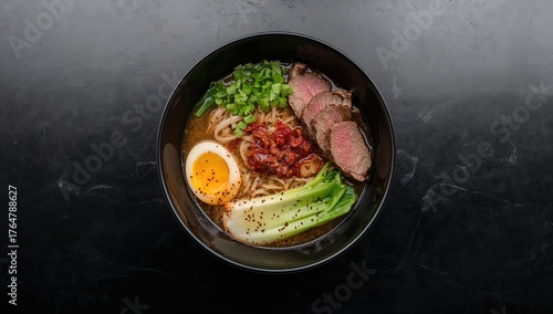 Asian-style miso ramen with...