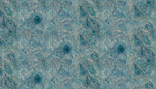Seamless 2D pattern featuri...