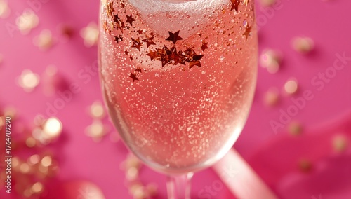 Close-up of a glass filled ...
