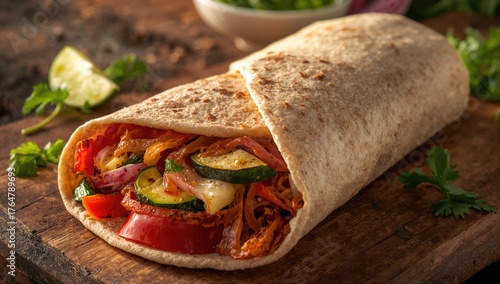 Grilled vegetable-filled ve...