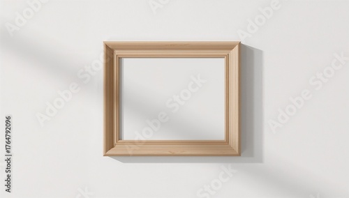 Light wooden picture frame ...