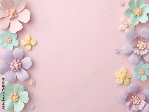 pink flower background