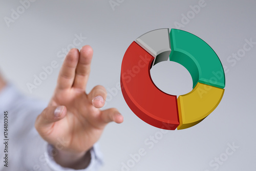 Close up of a hand near a c...