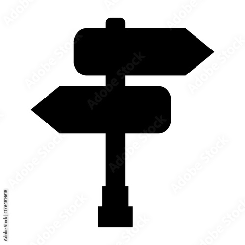 Sign road