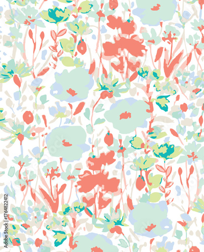 Small flowers, Daisy flowers, pattern on a yellow background with a wild flowers of different sizes artwork for tattoo, fabrics, souvenirs, packaging, greeting cards and scrapbooking