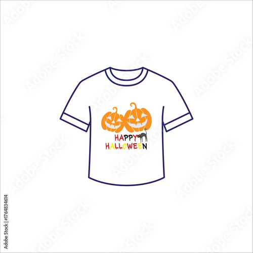 Vector t shirt design, halloween vive, party ware 