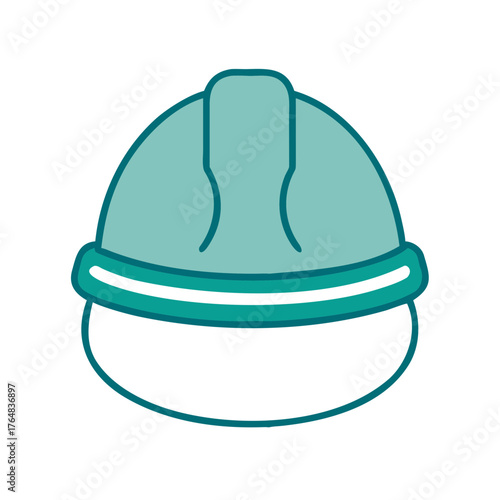 Safety Helmet Icon for Web and Graphic Design